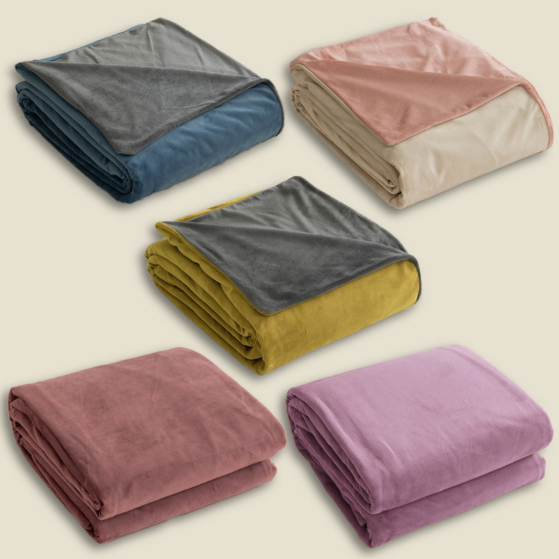 秋冬纯色天鹅绒单件被套1.5 1.6x2.1 1.8x2珊瑚绒法兰绒加厚被罩