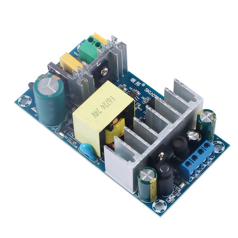 120W双路开关电源模块24V4A/5V1A工业隔离电源模块短路过温保护