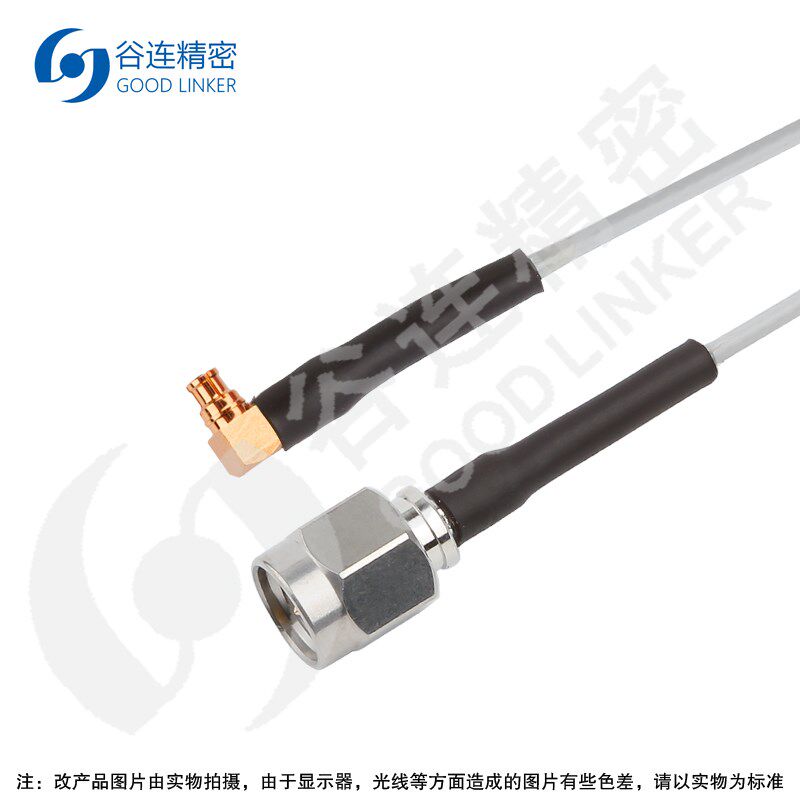 8G 射频连接线 SMA/SMPM接头 同轴线缆组件 SMAM-SMPMF(RA)-G12
