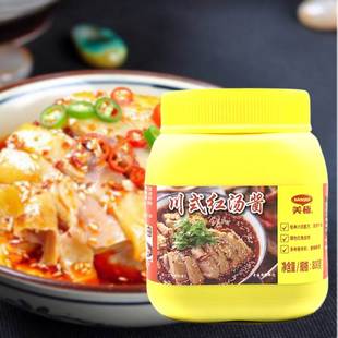 雀巢Maggi美极川式红汤酱800g毛血旺牛蛙鸡肉餐饮用商用 多省包邮