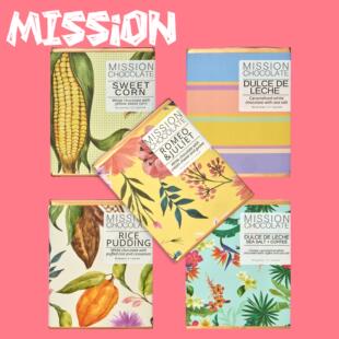 巴西进口Mission白巧克力丝滑细腻天然可可脂零食休闲