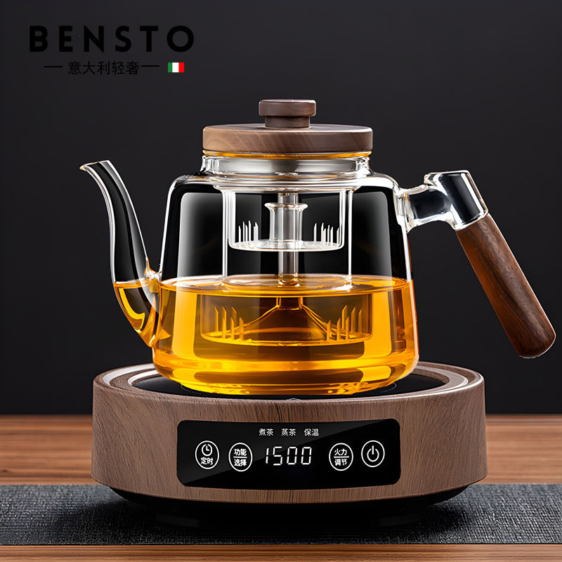 意大利电陶炉煮茶2024新款家用煮茶器电热炉烧水壶养生泡茶电磁炉