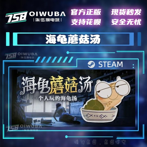 PC中文steam正版国区推理游戏 海龟蘑菇汤 国区激活码CDK cdkey
