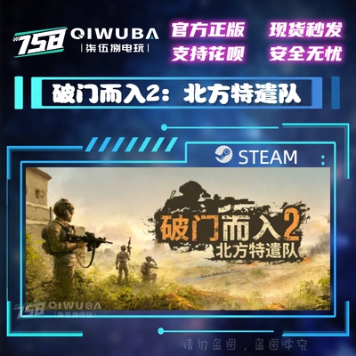 PCsteam正版游戏 破门而入2：北方特遣队 国区激活码CDK CDKEY