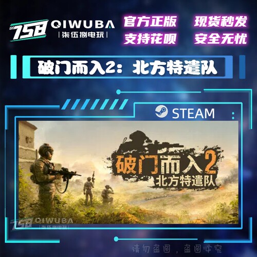 PCsteam正版游戏 破门而入2：北方特遣队 国区激活码CDK CDKEY