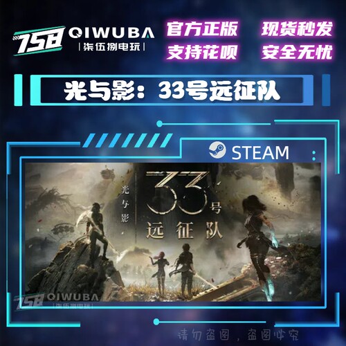 steam正版国区游戏 光与影：33号远征队 国区激活码CDK CDKEY