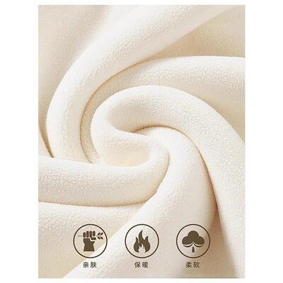 修身摇粒绒内搭外羔颗QAT粒绒抓绒内胆冲锋衣保暖加绒打女底衫套