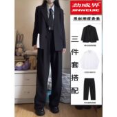 通勤免烫职业西服外套学院风正装 西装 新款 女气质2025春秋季 套装