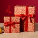 高档春节礼物礼品纸 纸新中式 红色包装 纸红色马年送人礼物包装