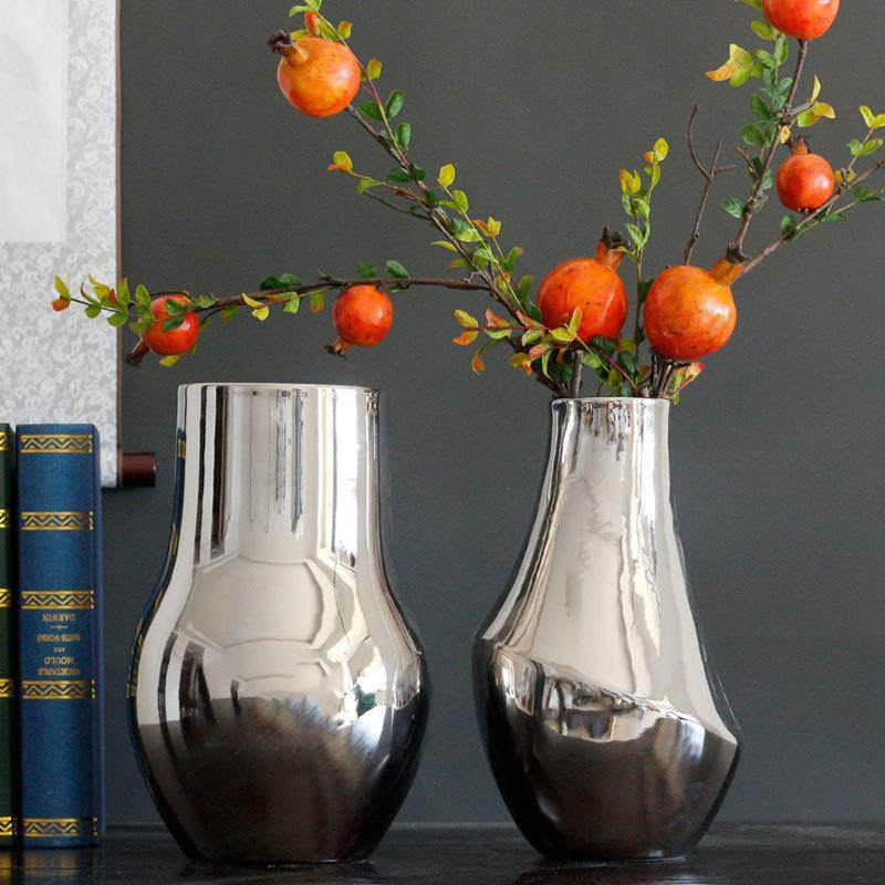 现代欧式新中式轻奢花瓶花器陶瓷摆件样板房家居客厅软装饰工艺品,橡塑材料及制品,工业陶瓷,淘宝优惠券,粉丝福利购,淘宝优惠卷