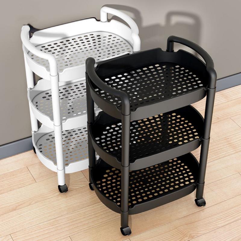 厨房蔬菜置物架收纳筐落地多层放水果菜篮子收纳架家用储菜新加厚