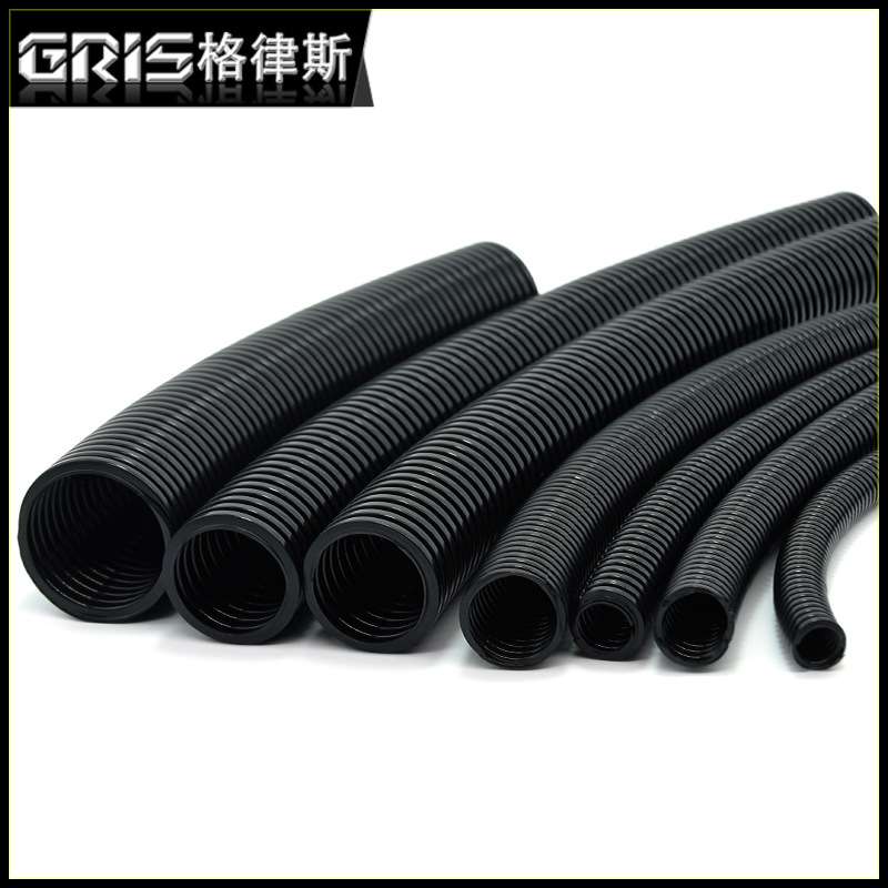 格律斯尼龙浪管AD10AD54.5塑料工业软管PA优质加厚型穿线波纹管