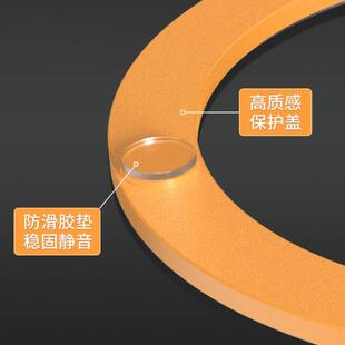 餐桌转盘底座实木玻璃圆桌轴承红木圆形桌子转芯家用饭桌旋转轨道