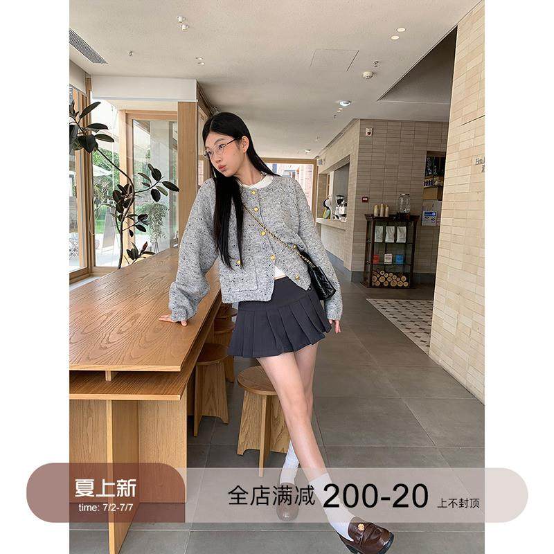 红人馆a字半身裙女秋季2025新款裙子修身裙裤显瘦百褶裙黑色短裙,女装/女士精品,半身裙,淘宝优惠券,粉丝福利购,淘宝优惠卷