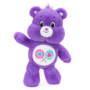 正版CareBears爱心小熊公仔毛绒玩具可爱玩偶抱枕儿童女生日礼物