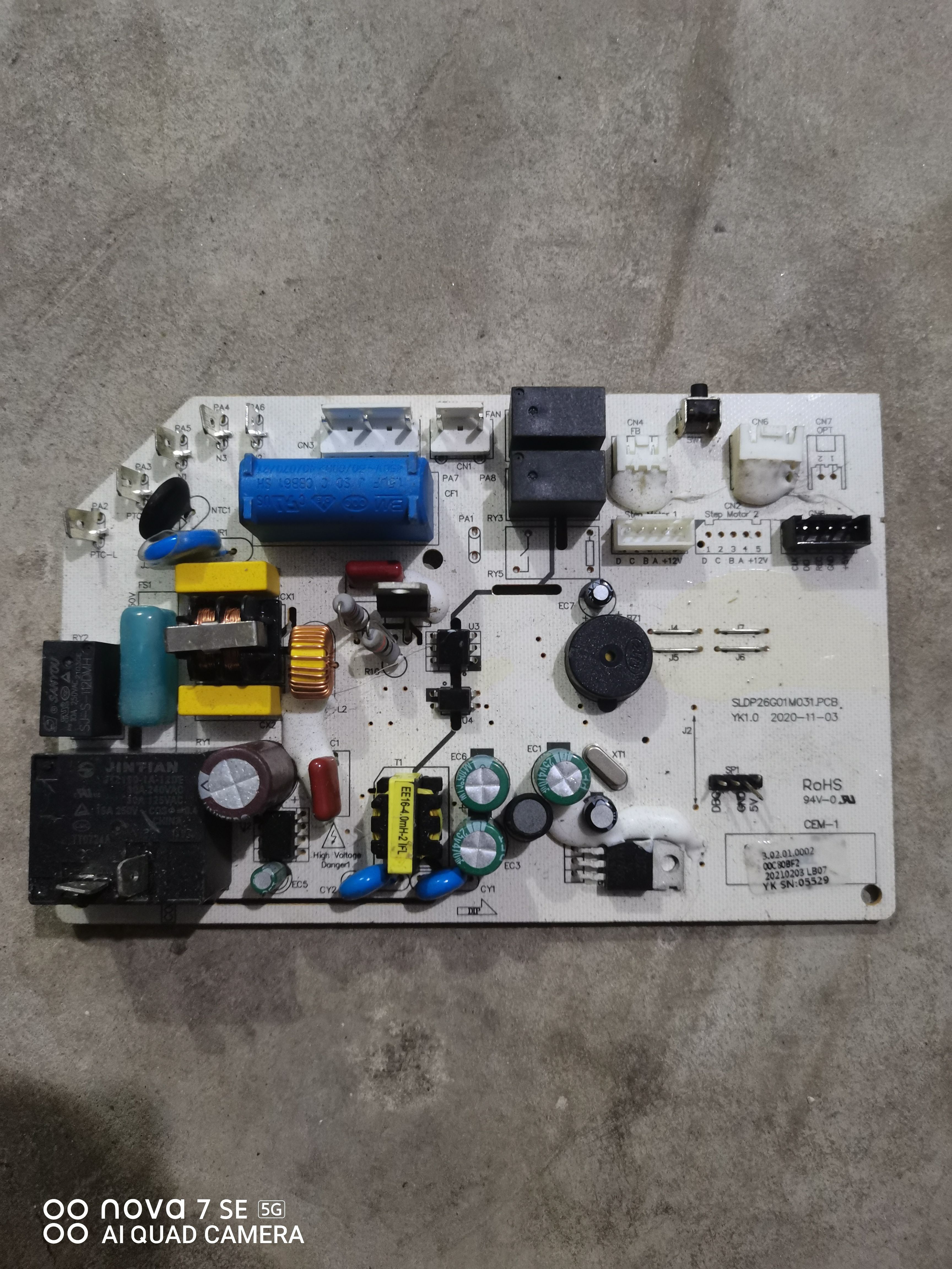月兔空调电脑版主板 SLDP26G01M031.PCB KFRD-35G LH-04AF议