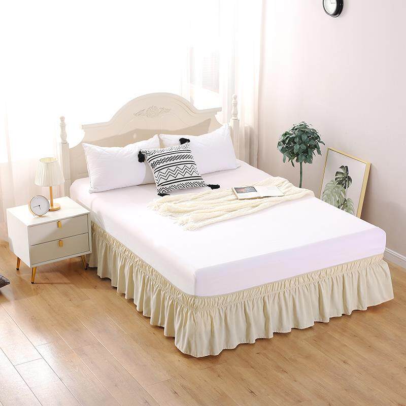 酒店宾馆床裙不带床面加厚松紧床围裙单件欧式防滑床罩裙遮丑床笠