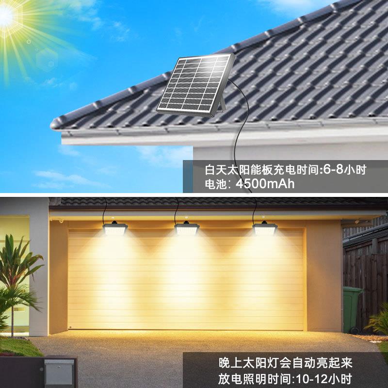 跨境专急供太阳能投光灯灯户外防水庭院农照无品牌/村应明灯车库