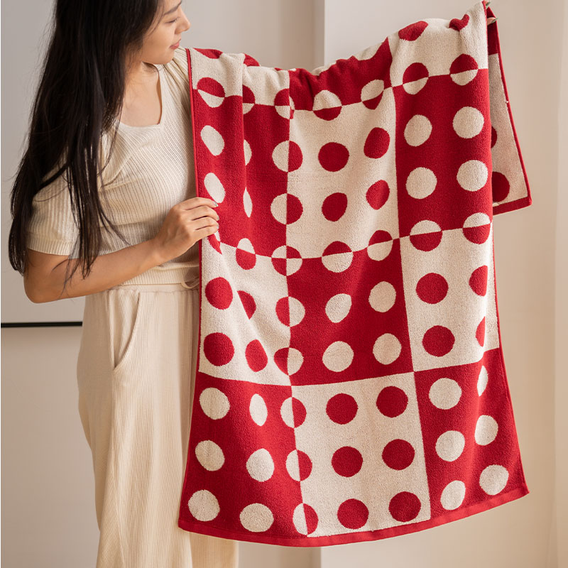 浴巾复古纯棉情侣结婚柔软吸水