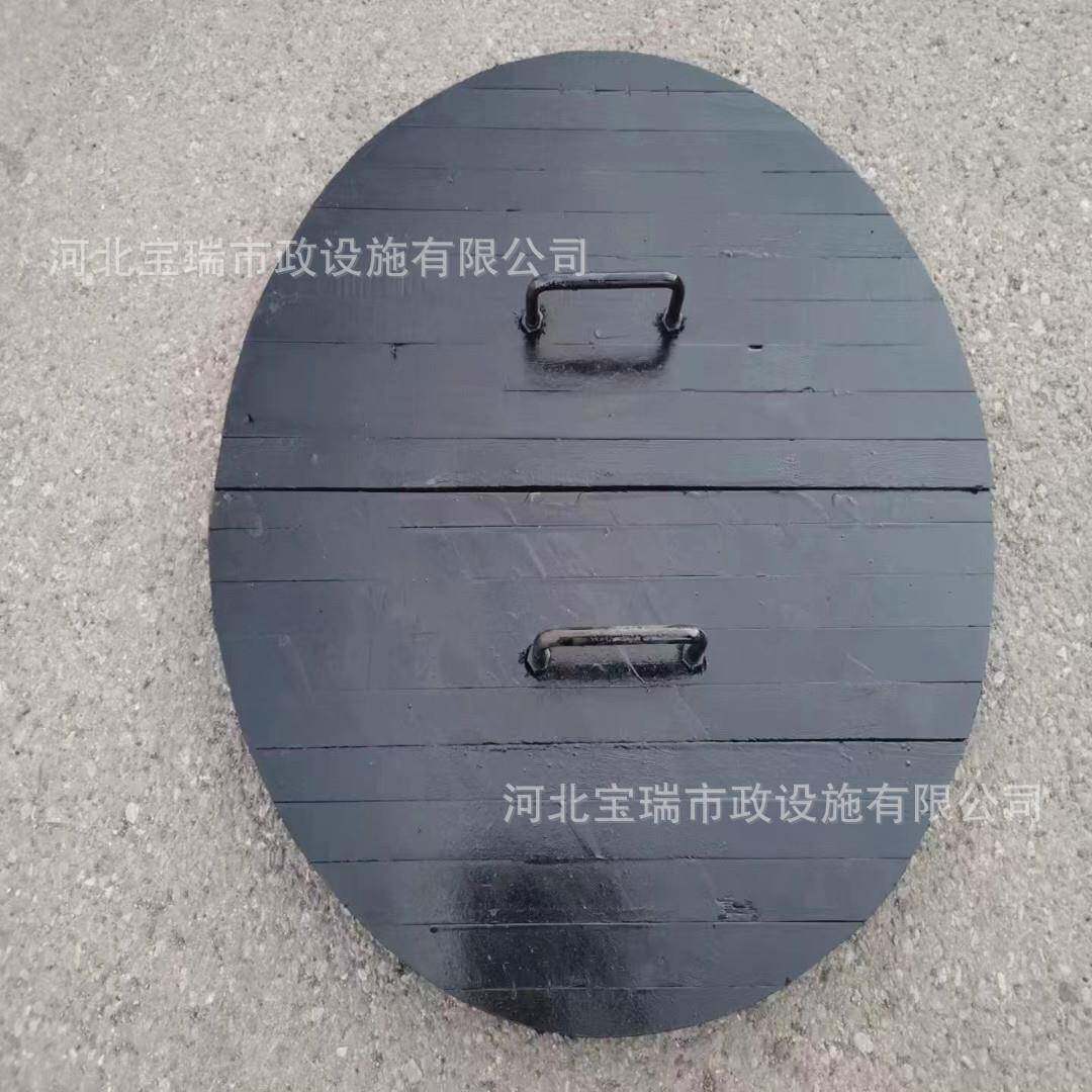 双层木质保温井盖松木岩棉保温材料井盖可制定规格尺寸