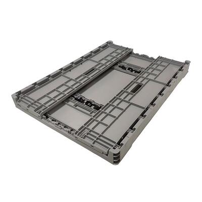 800叠.600.EXS240塑折叠胶物流周转 箱蓝色折叠工厂零件箱内倒式