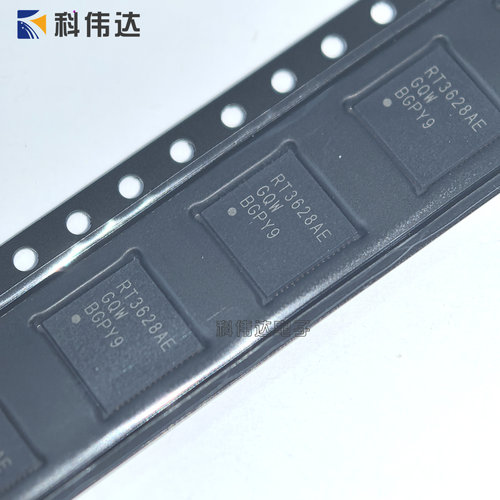 全新原装 RT3628AE 贴片同步降压控制器 RT3628AEGQW QFN60