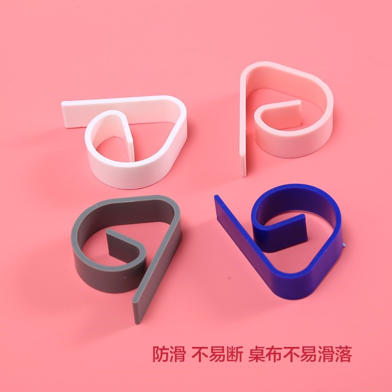 速发桌边夹子桌布防滑固定夹厨房桌布夹家用桌布夹布夹子固定器