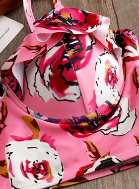 速发Sexy High Wst Swiuit  Wo Swimmig Push Up Ladies