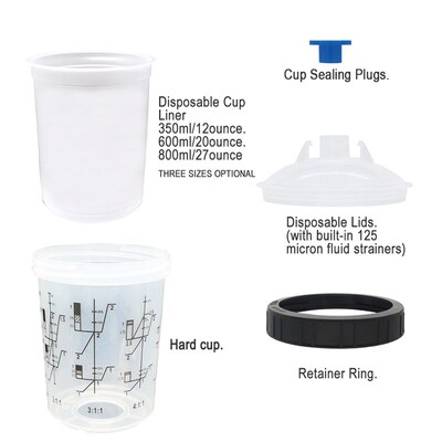 速发Profeio pt spr gu disable cup 50/600/800/OZ