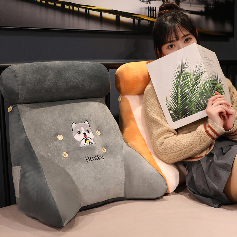 速发床头靠垫护靠背头枕床靠玩手机抱枕软包宿舍床上看书沙发大腰