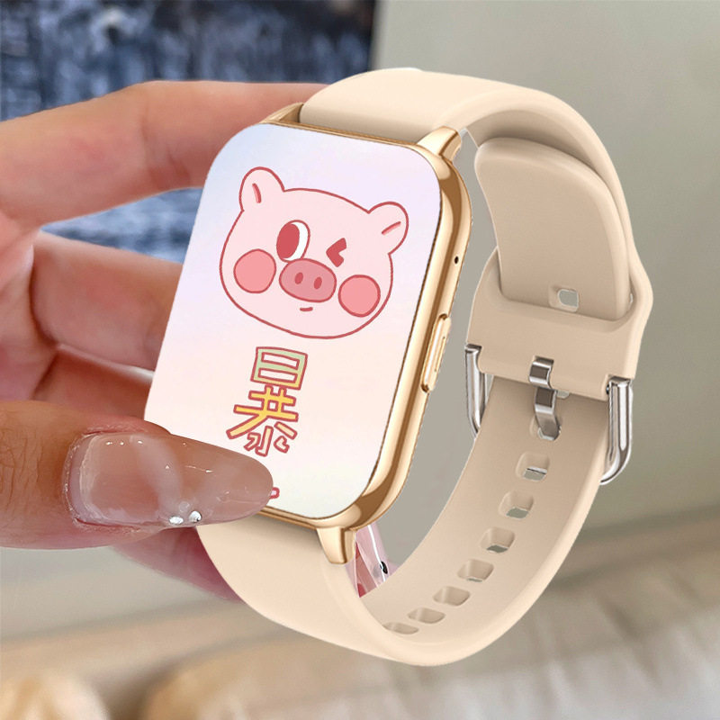 迈维思华强北女款智能手环电话离线支付运动手表时尚多功能情侣腕表防水