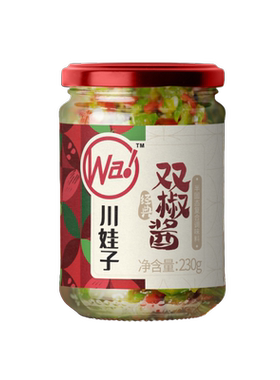 川娃子双椒酱四川蒜蓉辣椒酱