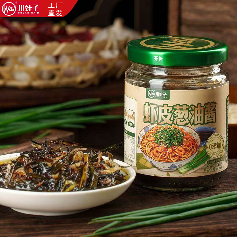 川娃子虾皮葱油酱葱油面专用调味