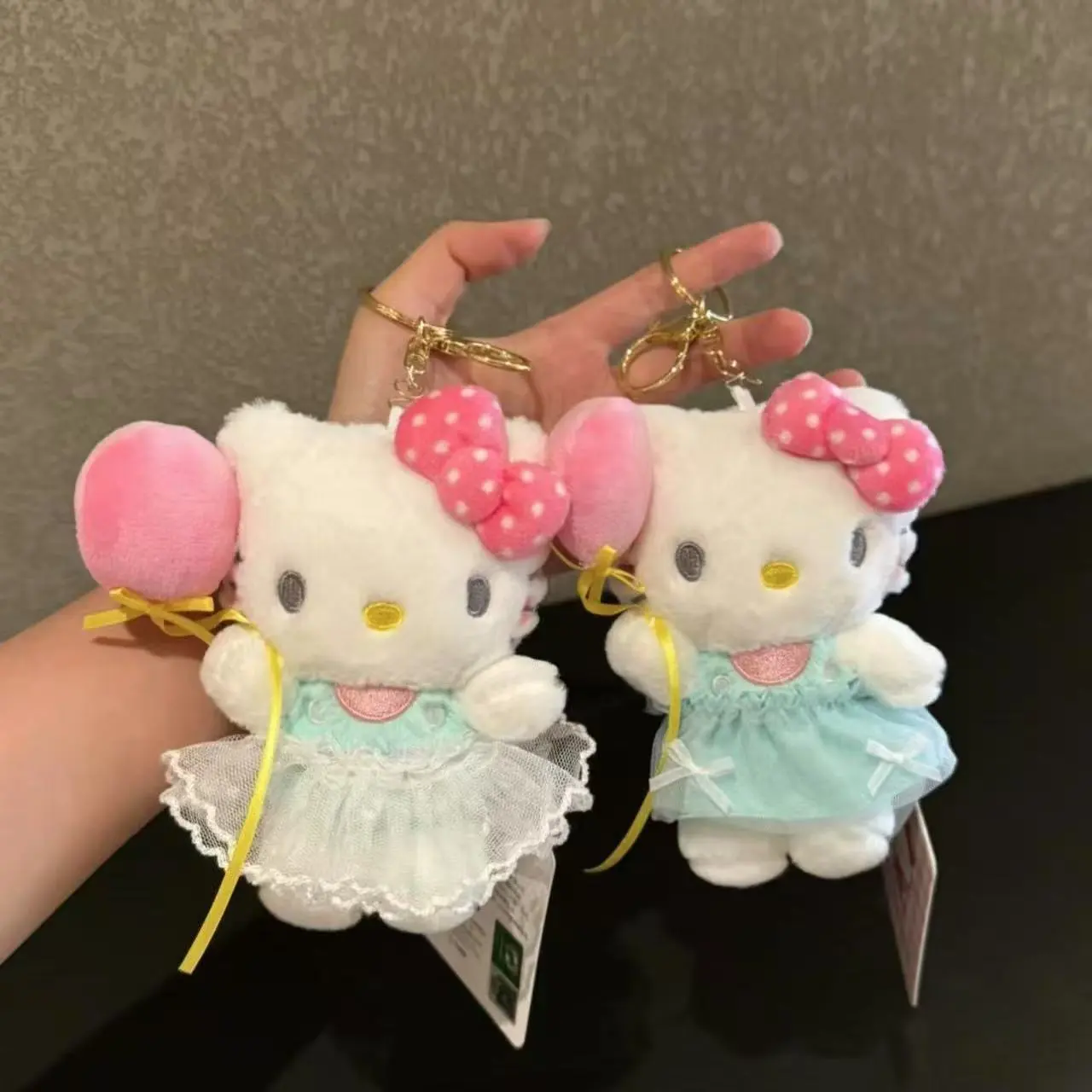 正版气球凯蒂猫包包挂件卡通可爱挂饰hellokitty挂件钥匙扣伴手礼