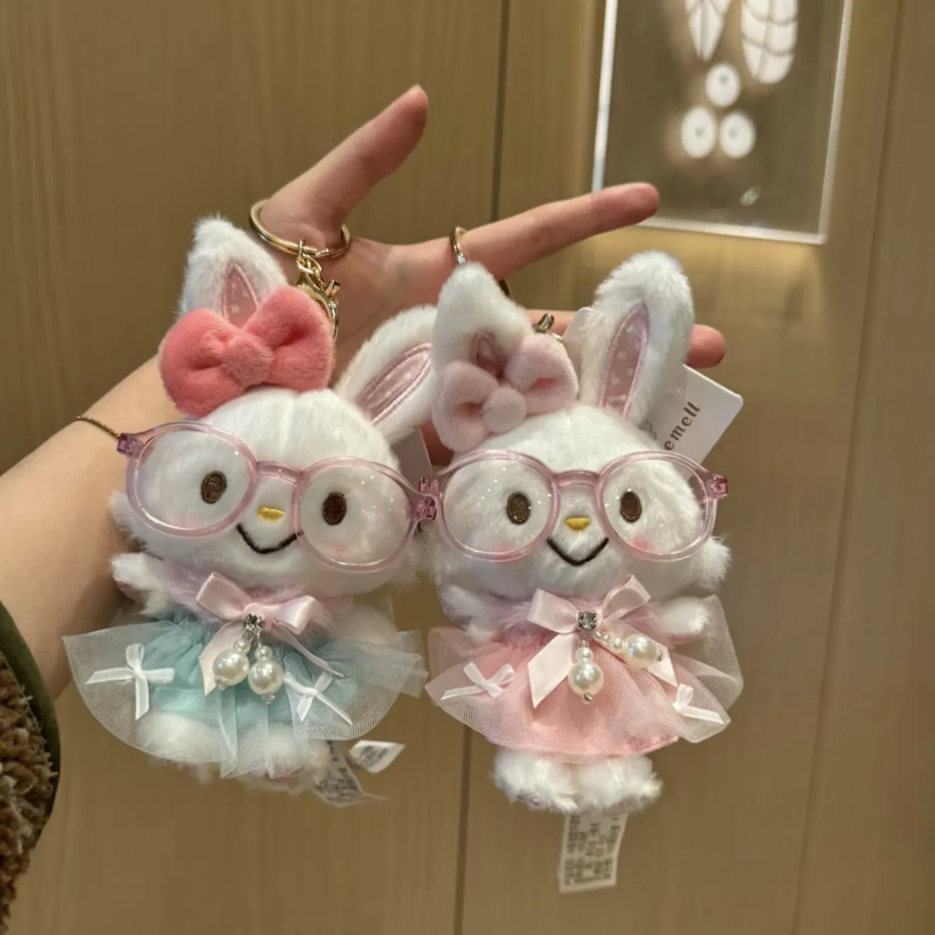 正版三丽鸥许愿兔包包挂件