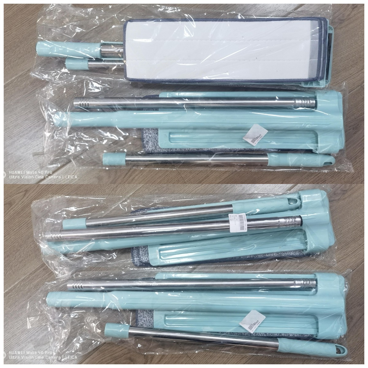 35CM湿两用人家拖把免手用一拖平板11洗净干拖把厂家懒*