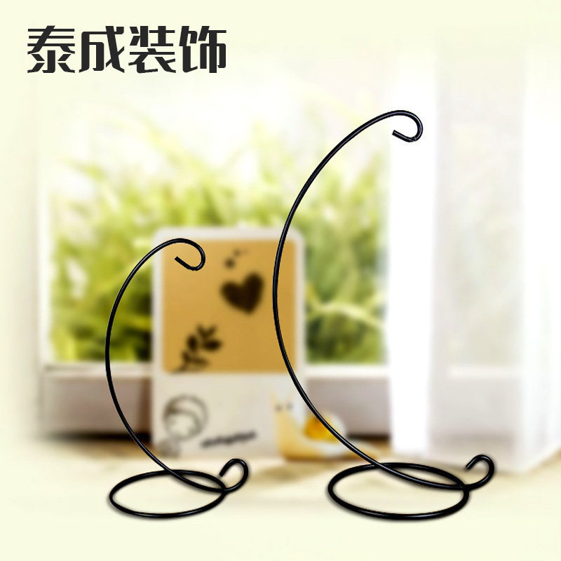 现货铁架铁架生态吊篮芭比娃娃厂家景观微玻璃瓶景观摆件微