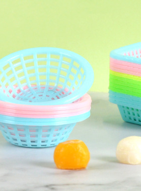 篮子dollhouse过家家容器仿真菜篮diy食玩沥水微缩迷你玩具厨房