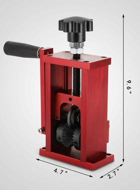 HXSD-线25迷你0小型剥线机刀单铜剥皮机红色铝合金手动HXSD-025剥