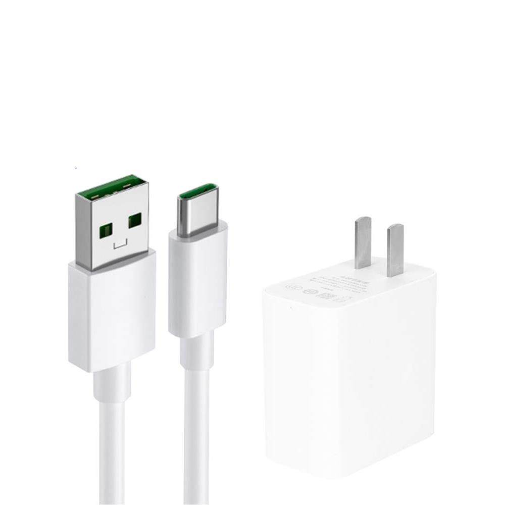 oppok5充电器头30w瓦闪充k7x充电插头k7手机充电器5v6a闪充k5数据线k7