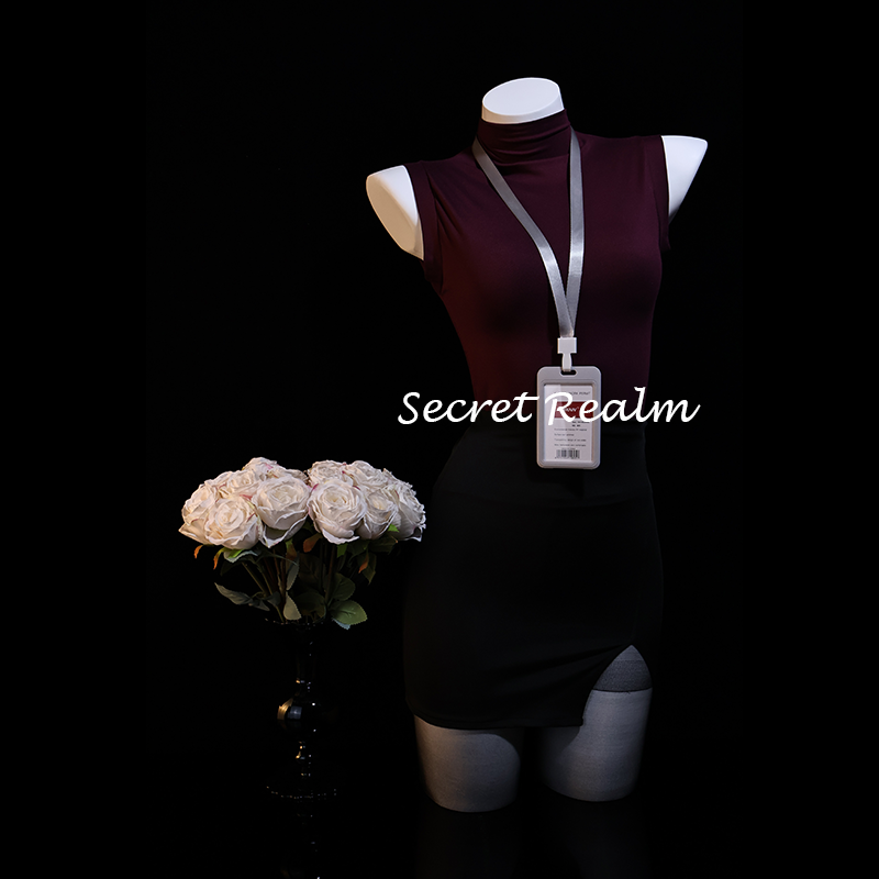 秘境「私人秘书」性感睡裙秘书制服内衣情调诱惑连体裙纯欲风qqny