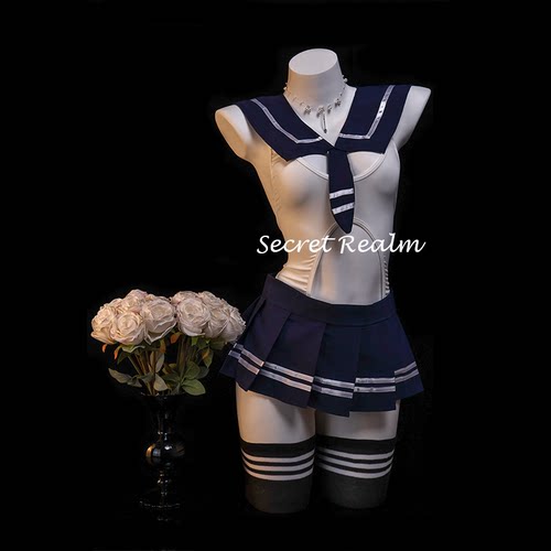 秘境「云屿初霁」性感睡裙jk制服cos学院水手服纯欲可爱女仆qqny