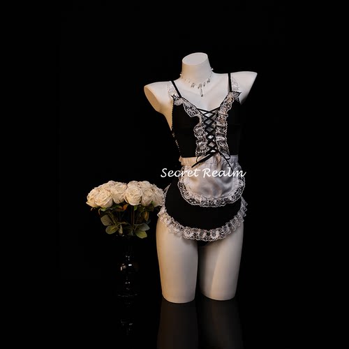 秘境性感女仆纯欲风制服白丝内衣