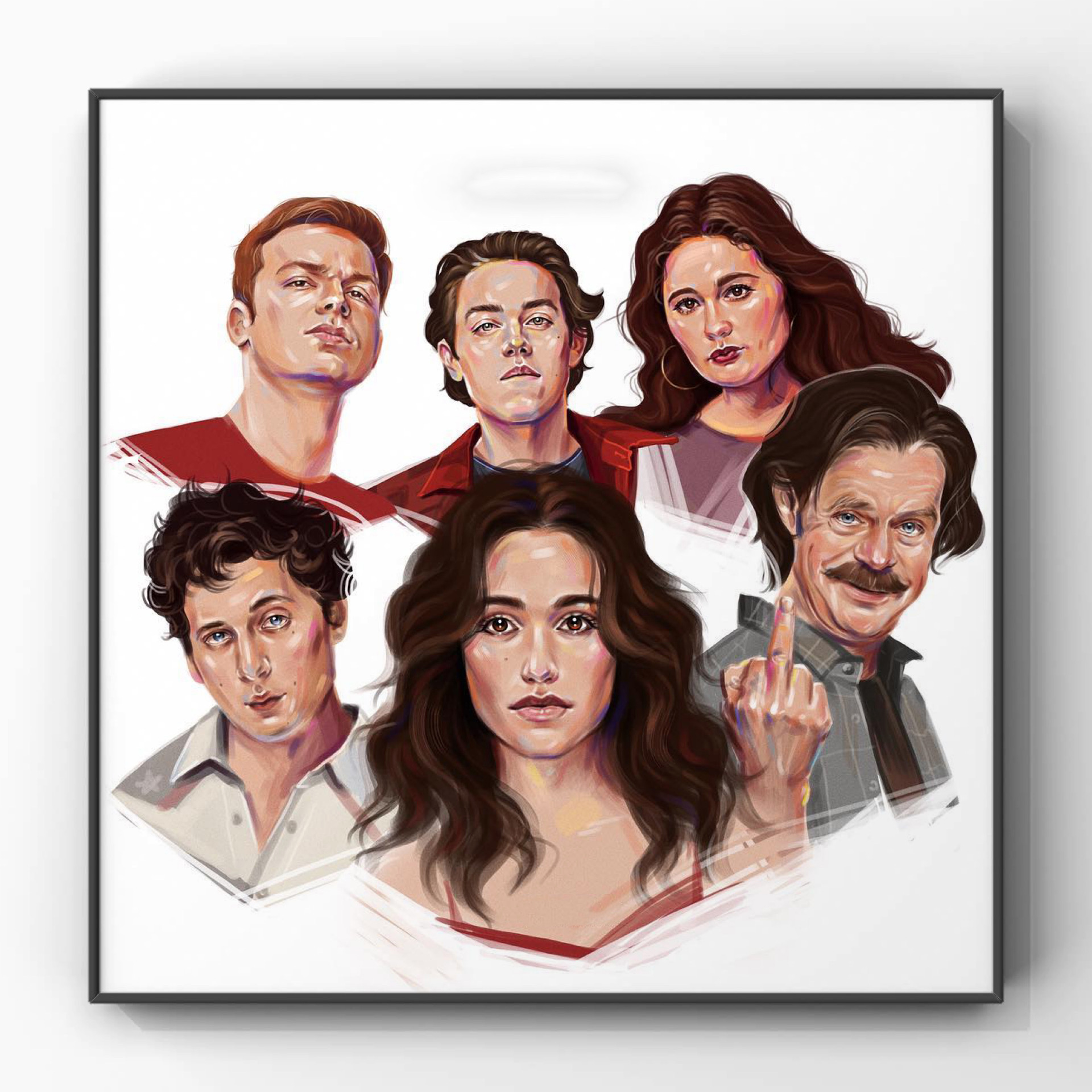 无耻之徒周边装饰画艺术