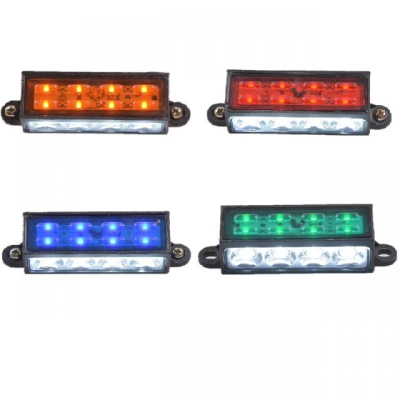 大货车边灯24v超亮照地防水强光示宽灯汽车LED挂车9D大车侧灯腰灯