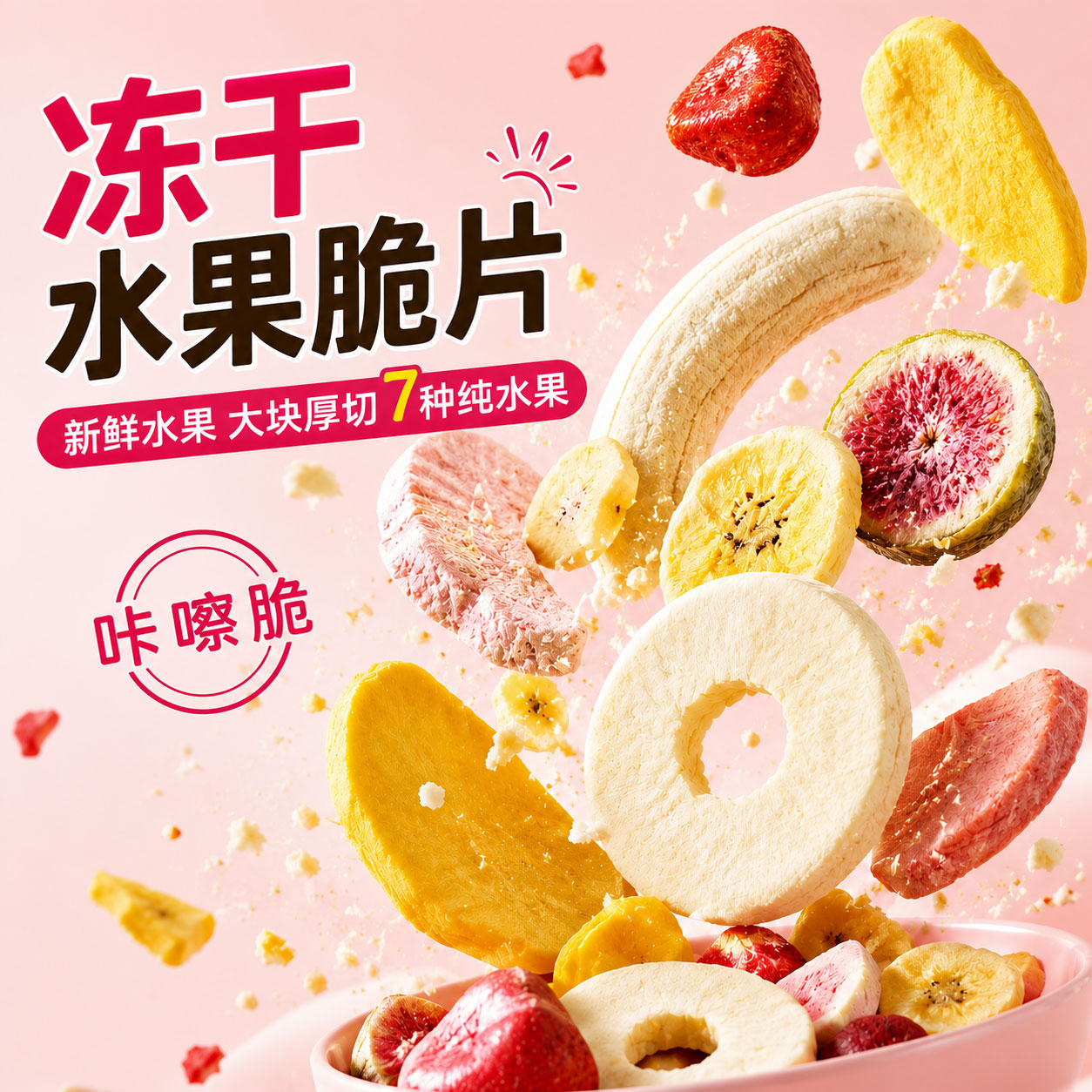 超多人回购的网红冻干水果混合装