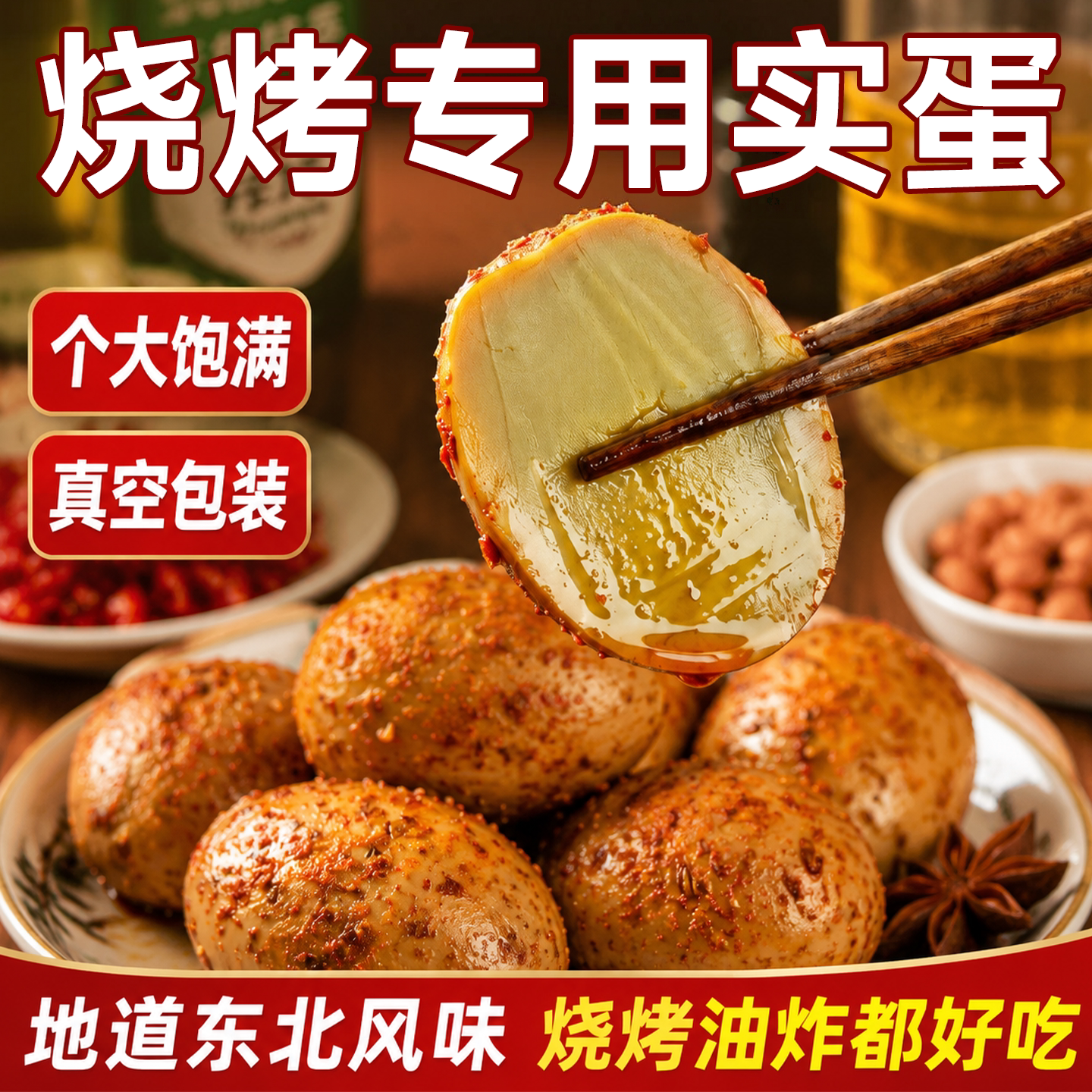 正宗东北实蛋!新鲜大个真空包装