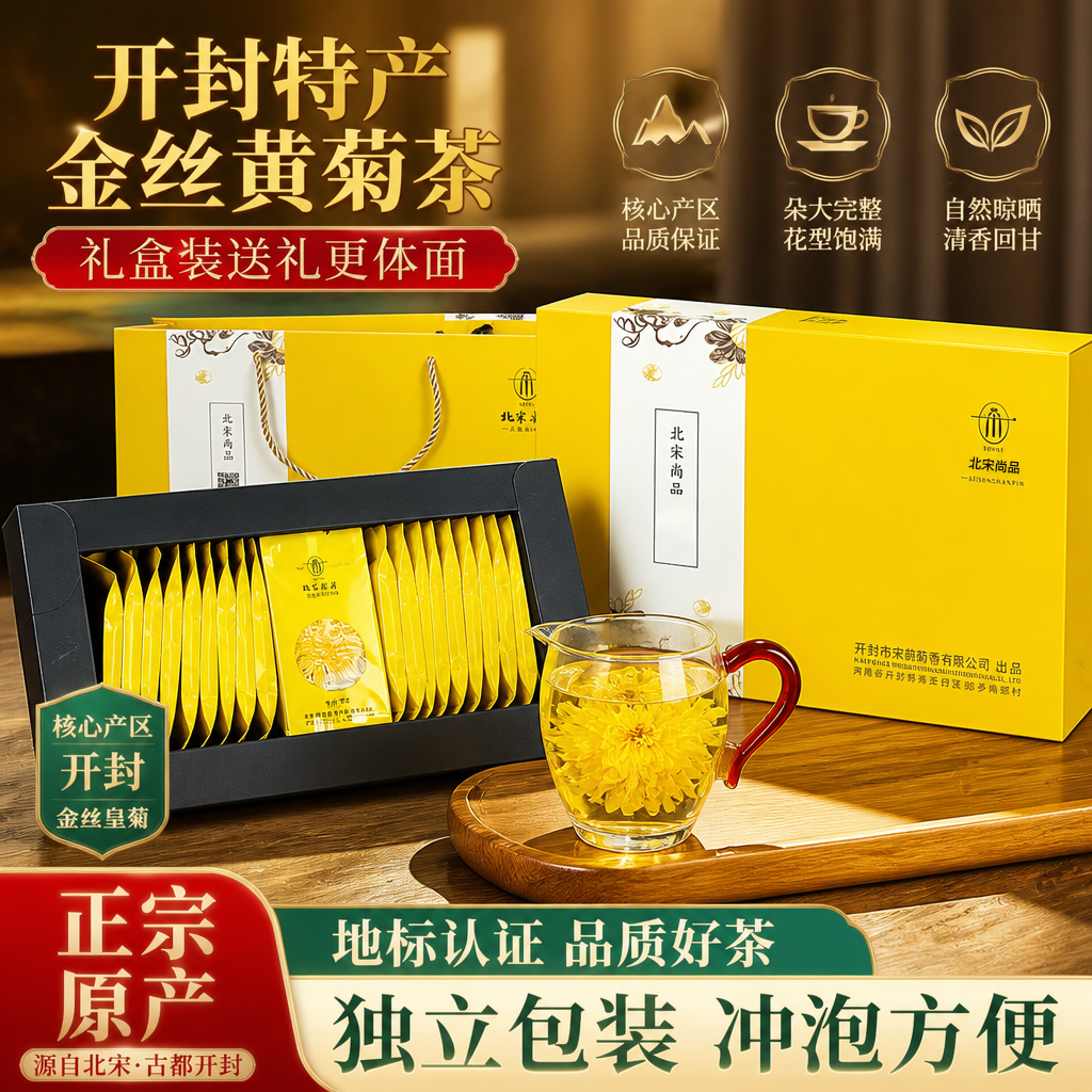 回购超多次的菊花茶北宋金丝皇菊