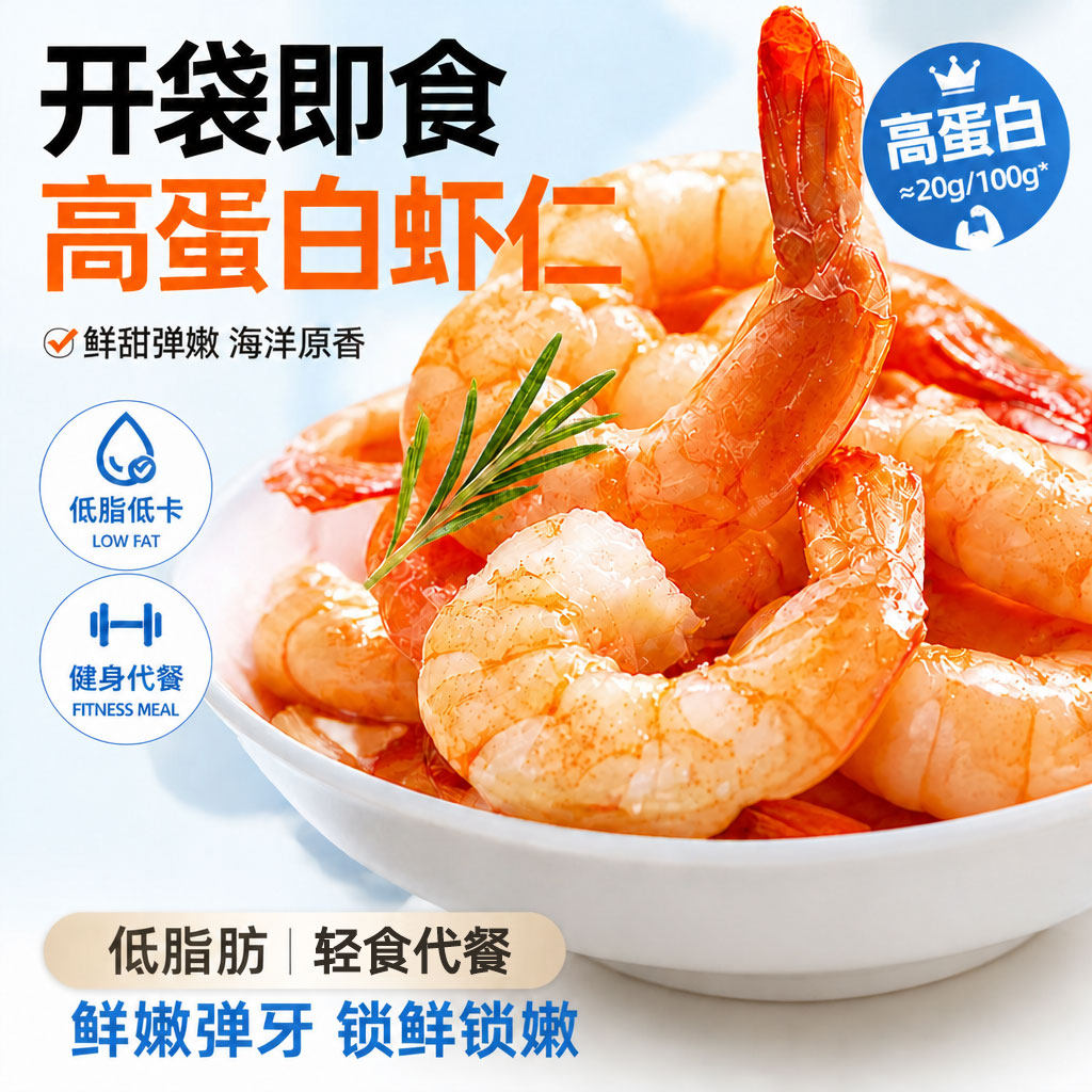 累计卖出超1亿只的即食虾仁