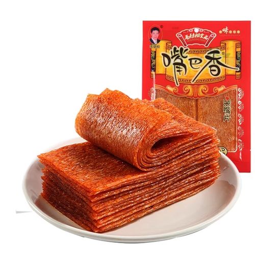 毛劲松嘴巴香辣条儿时怀旧麻辣解馋零食小吃亲嘴片老式手撕大辣片